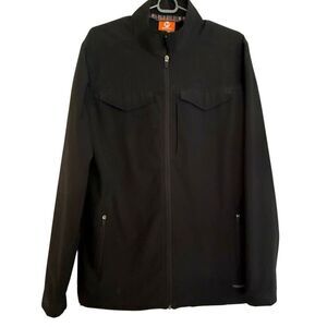 Merrell soft shell select dry black patch pocket jacket M